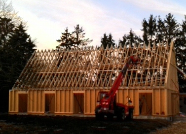 constructeur maison en bois, ossature bois